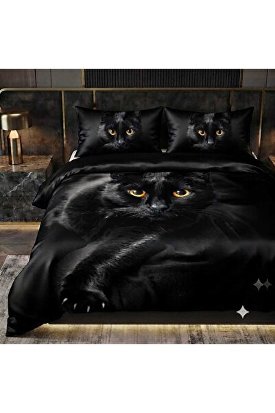 Elmas Dizayn Special Design Brand Double Duvet Cover Set Organic Satin & Cott...
