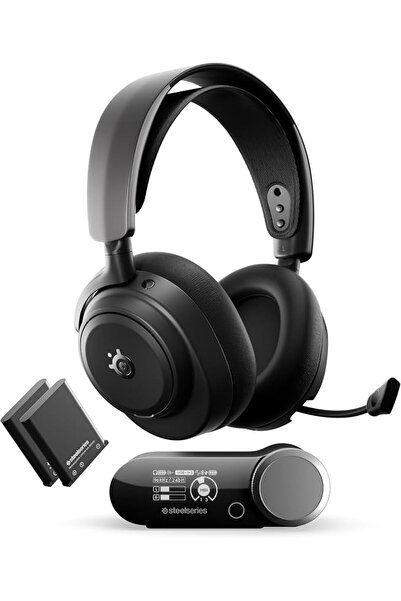 SteelSeries سماعة ألعاب أركتس نوفا برو أومني سوداء لاسلكية مع ميكروفون للتحكم...