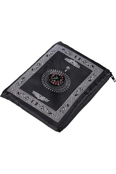 HALAMODO Travel Prayer Mat, Praying Rug, Portable Polyester Prayer Rug with C...