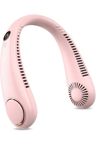 Morvena Picks Ventilator portabil USB pentru gât, fără lame, cu flux de aer l...