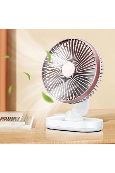 STARSTAR This portable USB desktop fan features a built-in 5000mAh battery, 4...