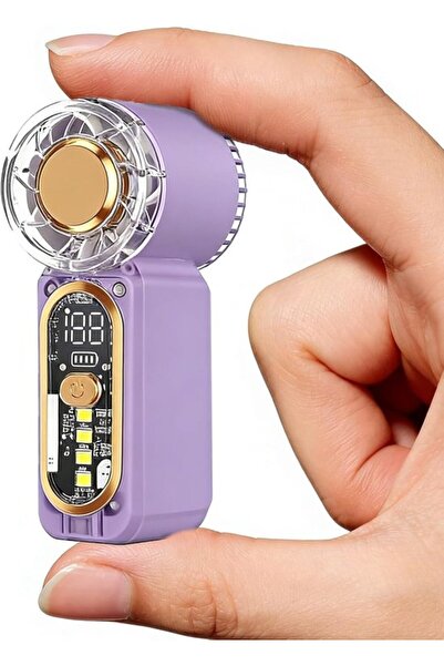 Morvena Picks Mini ventilator portabil, 100 de viteze reglabile, ventilator d...