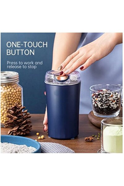 Yallabena 200W Mini Electric Grinder, Portable Spice & Coffee Grinder with 30...