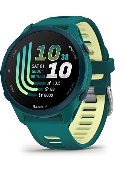 Garmin Forerunner 170 Music, GPS Running Smartwatch, Advanced Training Metric...