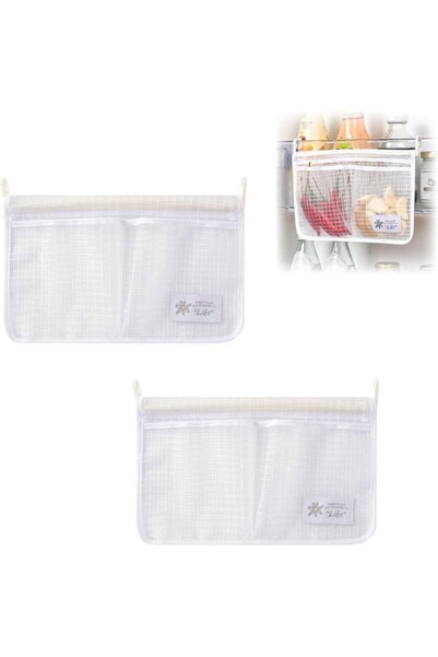 Morvena Picks Set de saci de depozitare pentru frigider suspendat din 2 piese...