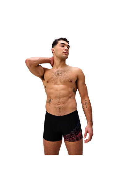 SPEEDO Ανδρικό MEDLEY LOGO AQUASHORT 8-1135418961 Μαύρο 36