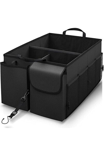 X SPRING Car Trunk Organizer, 70L Collapsible Cargo Storage Box, Multi Compar...