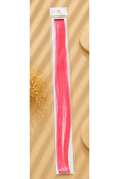 Darya D’Arya Neon Pink Snap-On Tinsel Hairpiece 40-50 cm Dd876 – Hair Tinsel ...