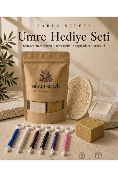 SABUN SEPETİ Umre Hediye Seti Bıttım Sabunlu