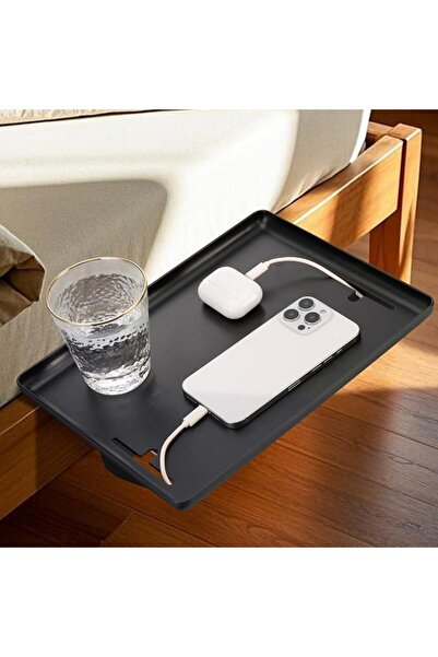 TERRIFI Bedside Shelf Organizer and Clip On Nightstand for Bed Frames and Bun...