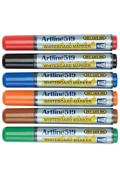 artline Popisovač na tabuli 519 - Bezpečný inkoust pro suché prostředí, výdrž...