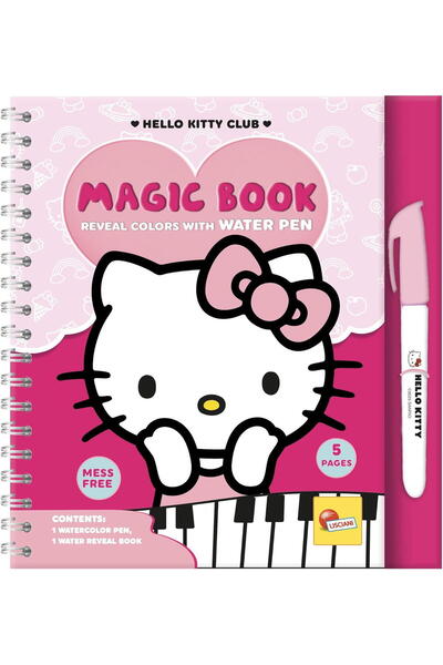 Lisciani Vodní omalovánky: Vodní kreslící kniha - Hello Kitty Lisciani, Víceb...