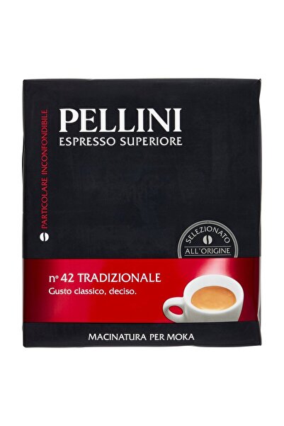PELLİNİ Cafea Măcinată Espresso Superiore N.42 Tradizionale, 500 g, Import It...