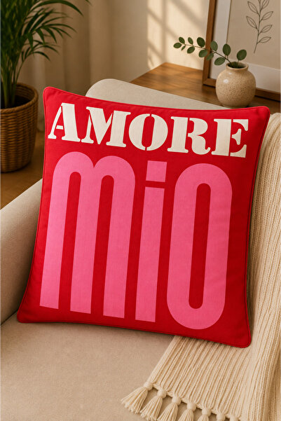 SEVMİŞ HOME Digital Printed Decorative Throw Pillow Cover 43X43 cm – Modern P...