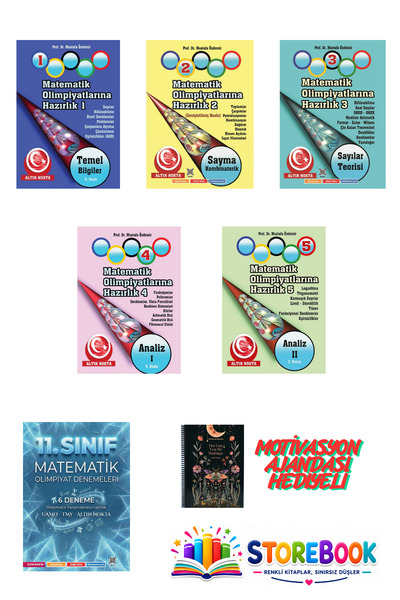 Altın Nokta Basım Yayın Matematik Olimpiyatlarına Hazırlık 1-2-3-4-5 ve 11.Sı...