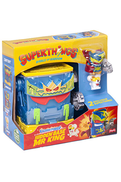 SuperThings Kazoom Power Mr. King’in Gizli Sığınağı | Bilmeceli ve Kapı Tuzağ...
