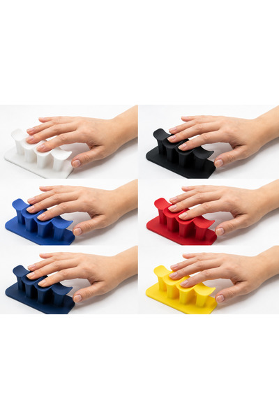 MYE TEKNOLOJİ 4’lü Parmak Destek Standı Manikür Nail Art Tırnak Bakım ve Oje ...