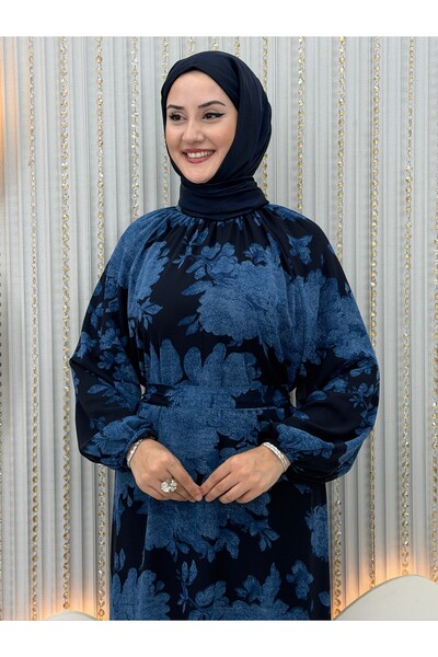 HASPASHA GÜLŞAH ŞİFON ELBİSE