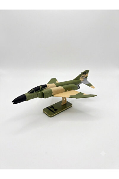 TREDO F-4 Phantom II 3D Baskı Uçak Maketi Askeri Savaş Uçağı Dekoratif Koleks...