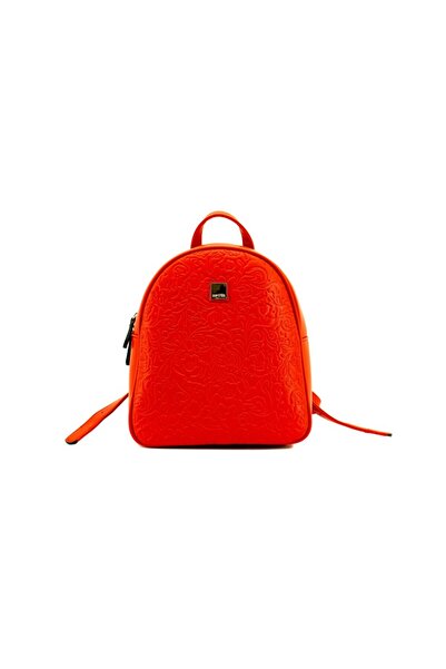 Lamonza Rucsac dama HANNA rosu 25x27x12 CM
