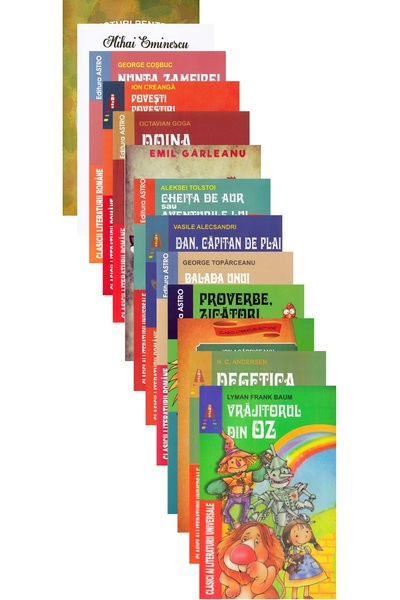 Astro Pachet 13 carti pentru vacanta elevilor - Clasa 2