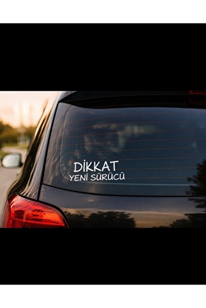 aemedia Yeni sürücü yazisi ehliyet hediyesi acemi sürücü yeni ehliyet alan iç...