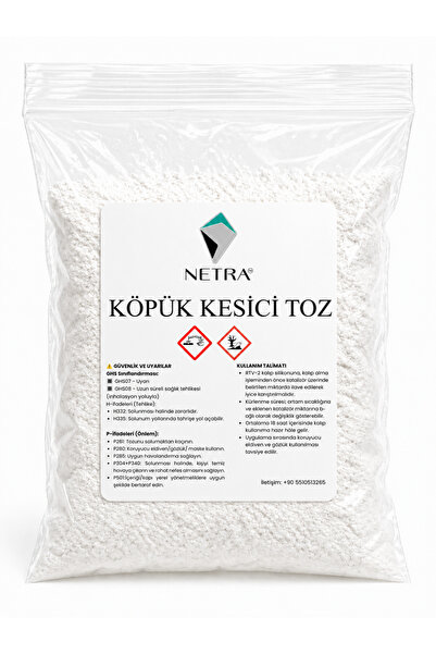 NetraKompozit Toz Köpük Kesici 1 Kg Alçı , Çimento Kullanımına Uygundur.