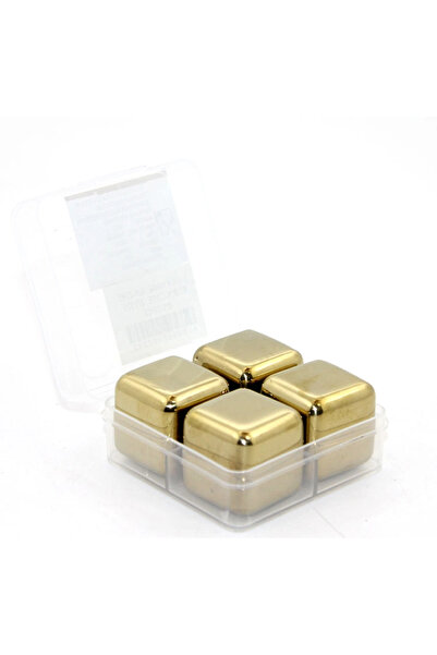 ArkhenX 4-Piece Stainless Steel Whiskey Stone Alk2245