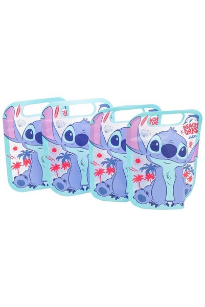 Stitch Επαναχρησιμοποιούμενες Σακούλες για Τρόφιμα & Σνακ 4 τεμάχια