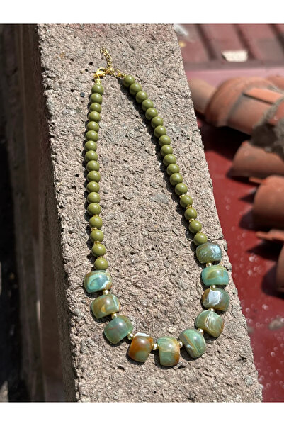 Bozhi Handmade Necklace Beads Glittering Style Suitable for Daily Combination...