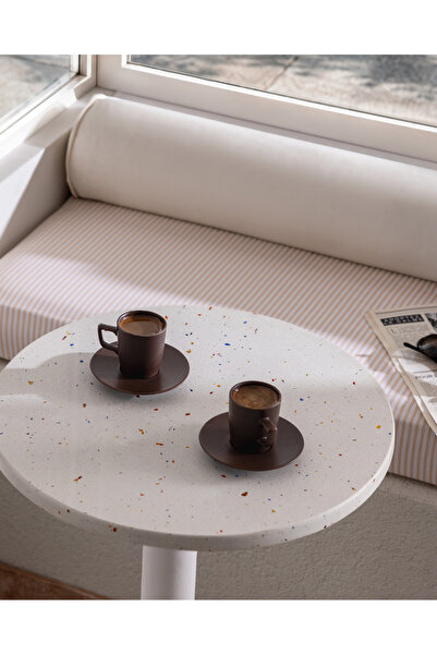 Madame Coco Set de cești de cafea Rain Matte pentru 2 persoane, 4 piese - Mar...