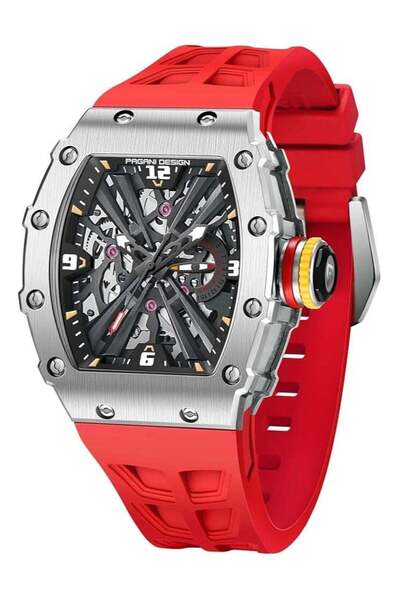Pagani design Men's Quartz Sports Watch Stainless Steel Wrist Watch 50m Water...