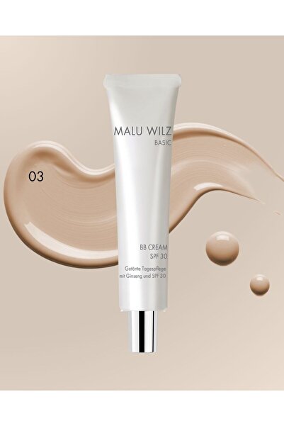 Malu Wilz BB Cream SPF 30 nr. 03 Bej / Cremă de zi cu nuanță și protecție UV,...