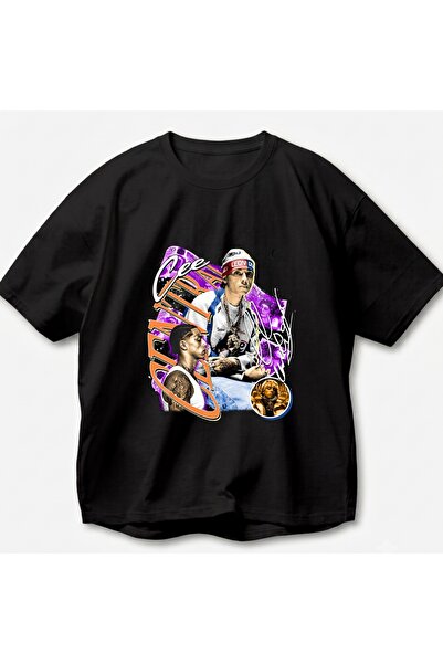 SVART WEAR Central Cee Printed Vintage Y2K Retro Unisex Oversize 100% Cotton ...