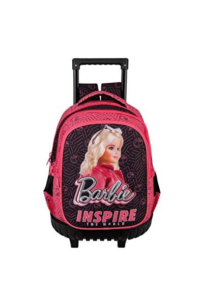 Barbie Rucsac - Troler școlar Roz Negru
