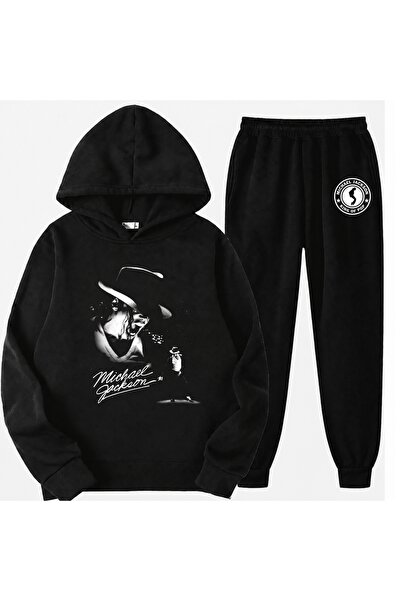 SVART WEAR Set de hanorac și pantaloni de trening pentru copii cu imprimeu Mi...