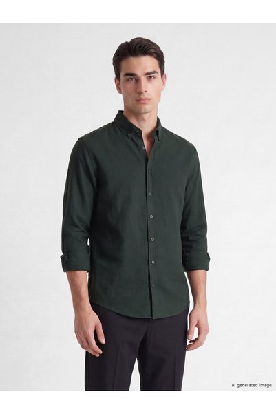 LC Waikiki Slim Fit Oxford Men's Shirt