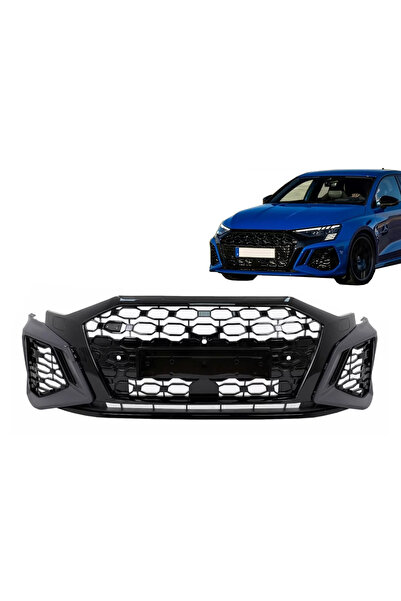 tuningset Bară de protecție față compatibilă cu Audi A3 8Y 2020- Sedan Sportb...
