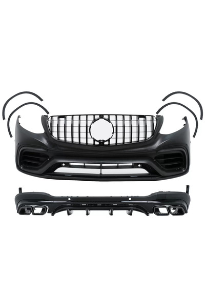tuningset Κιτ αμαξώματος κατάλληλο για Mercedes GLC SUV X253 2015-07.2019 GLC63