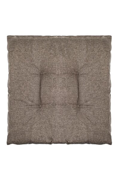 BAMI NETWORK Perna scaun cu doua fete bej maro 40x40cm decor versatil