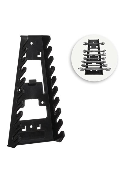 BAMI NETWORK Suport triunghiular pentru chei fixe plastic negru 23x3cm