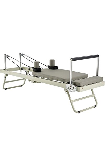 OMS Aparat de antrenament pilates, rezistență dublă arc și cablu, max 180 kg,...