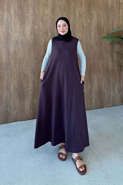 Hazamoda Oysho Underwear Dress Plum
