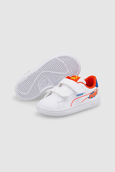 Puma Smash V2 Comics V Inf White Sneakers