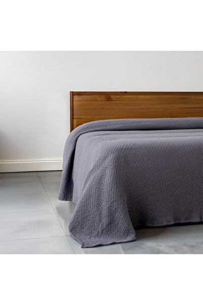 Green Black Lara Prestige Series Single Bedspread Pique 180X240 Dark Gray, Oe...