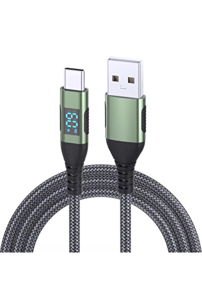 choice2 3m Green A To C 60W 100W Type C Cable Fast Charging Phone Charger Dat...