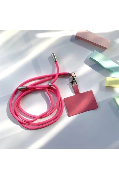 Choice16 rose red 1/2Pcs Crossbody Lanyard Necklace Strap Universal Mobile Ph...