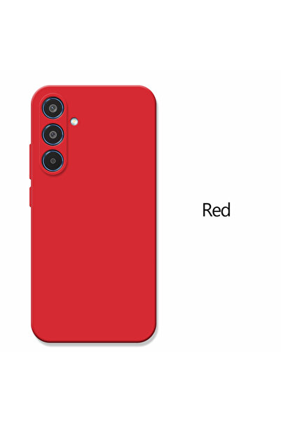 Choice4 Galaxy A17 Red For A17 Shockproof Liquid Silicone Cover Case