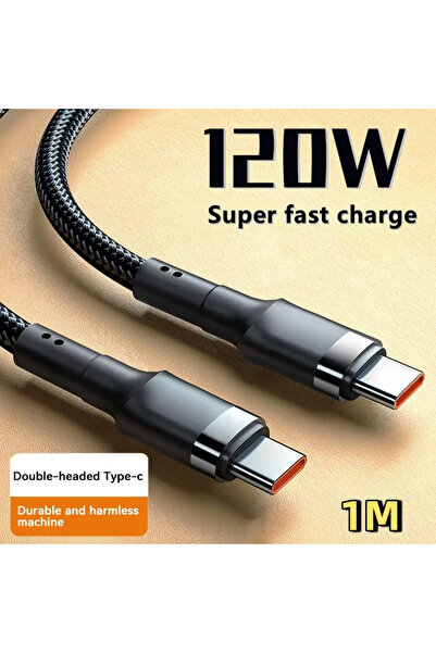 Choice 120W silver 1m 120W Fast Charge Cable PD Quick Charging High Quality U...