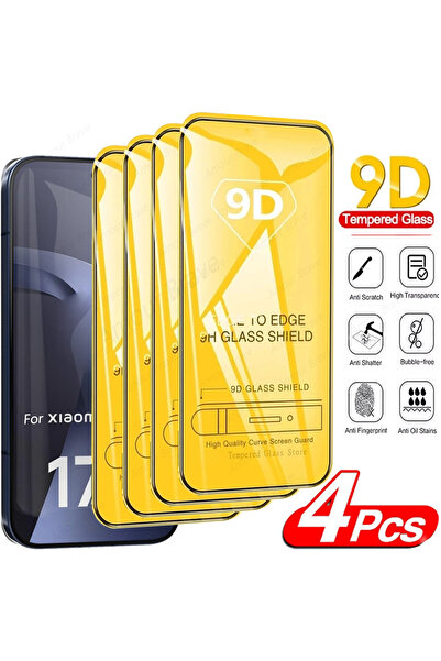 Choice10 Xiaomi 17T Pro 4 Pieces 4Pcs HD Protective Glass For Xioami 17T 14T ...